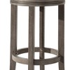 Maven Lane Eva Kitchen Stool with Vegan Leather - 4 of 4
