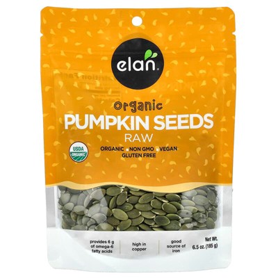 Elan, Organic Pumpkin Seeds, Raw , 6.5 oz