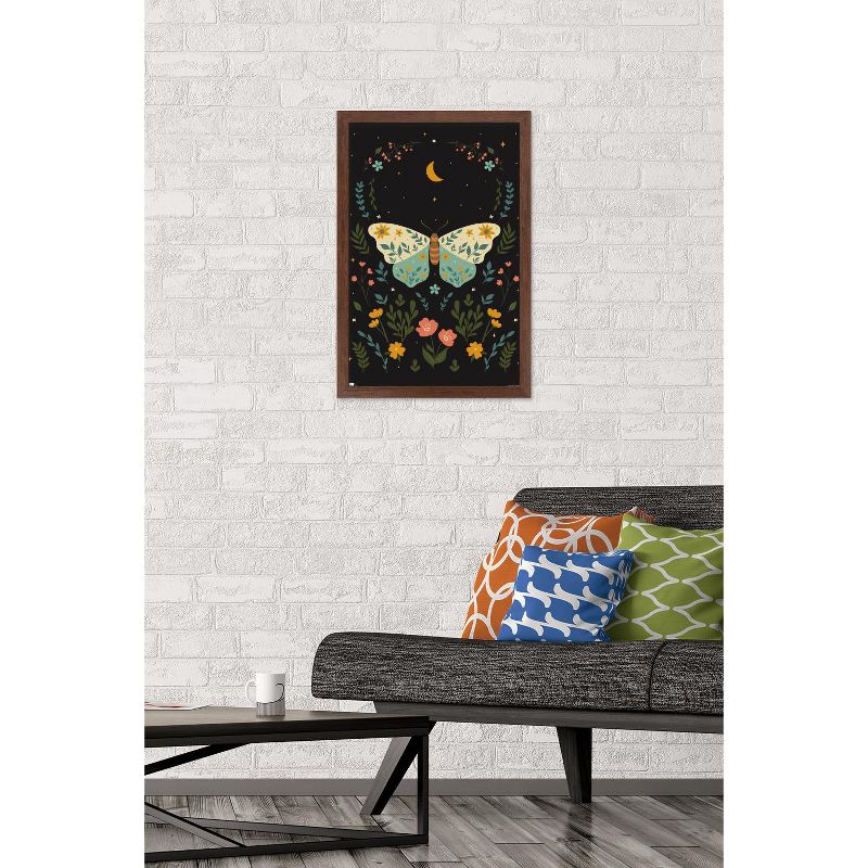 Trends International Cozy Joy - Boho Butterfly Framed Wall Poster Prints, 2 of 7