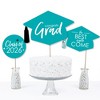 Big Dot of Happiness Teal 2026 Graduation Party Centerpiece Sticks - Table Toppers - Set of 15 - 3 of 4