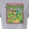 Women's - Teenage Mutant Ninja Turtles - Retro Group Cropped Graphic T-Shirt - 2 of 4