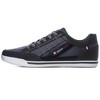 Alpine Swiss Stefan Retro Sneakers For Men Stylish Low-Top Shoes with Suede Trim Perfect For Casual Footwear Fashion Sneakers Mens Tennis Shoes - 3 of 4