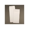 JAM Paper Strathmore Open End #11 Currency Envelope 4 1/2" x 10 3/8" Natural White 500/Pack - 4 of 4