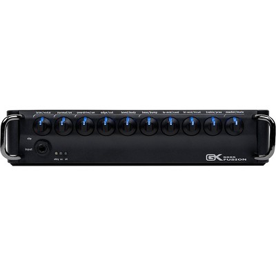 Gallien-Krueger Fusion 500S 500W Tube Hybrid Bass Amp Head Black