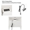 Grungis 2-Drawer Dresser with Storage,Open Space Dresser Nightstand with Charging Station,USB Ports and Outlets for Bedroom Living Room - 4 of 4
