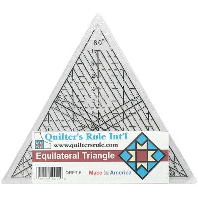 Quilter's Equilateral Triangle Ruler-7-3/4"