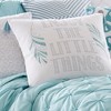 Spa Pintuck Enjoy the Little Things Decorative Pillow - Levtex Home - 2 of 3