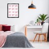 Stupell Industries Pink Bows Rows Black Framed Floater Canvas Wall Art - 2 of 4