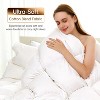 Wellos White All Season Feather Down Comforter 100% Cotton Cover with Corner Tabs - 4 of 4