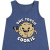 Girls' - Instant Message - One Tough Cookie Graphic Sleeveless Aline Dress - 2 of 4