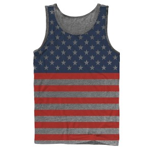 Men's Americana Tank Top - Red/White/Blue - 1 of 3