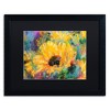 Trademark Fine Art -Richard Wallich 'Blue Sunflowers' Multi Panel Art Set - 2 of 4