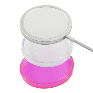 Insten 2-Pack Case For MagSafe Charger Pad, Protective Soft TPU Cover (Charger Not Included) Clear & Pink - 1 of 4