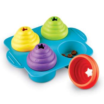 Brightkins Cupcake Party Treat Puzzle Dog Toy Dispenser