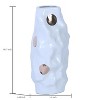 Gulches Modern White Ceramic Vase with Gold Design - Elegant Home Decor - 4 of 4