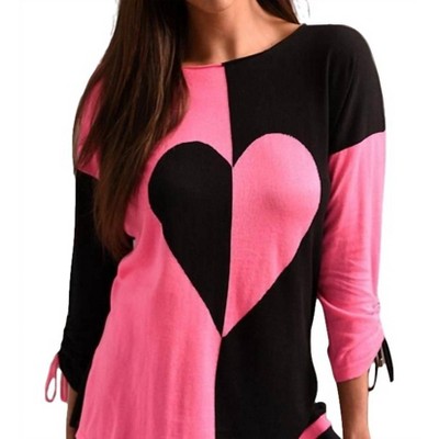 Women's Heart Sweater - ANGEL
