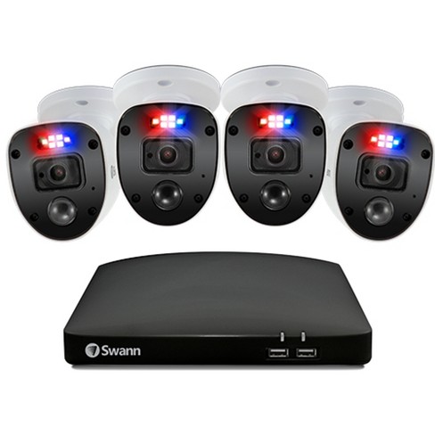 1080p  SwannForce  DVR Kit - 4ch DVR, 1TB, 8x 1080SL Cams - image 1 of 4