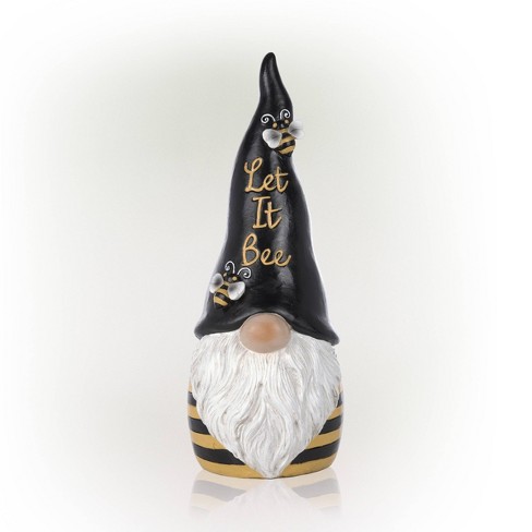 Indoor/Outdoor Bee Gnome Statue