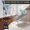 SereneLife Dual Hoop Basketball Shootout Indoor Home Arcade Room Game - Foldable - 2 of 4