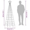 vidaXL LED Christmas Tree with Stakes Xmas Holiday Ornament Decoration 220 LEDs - 4 of 4