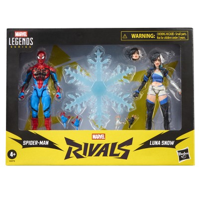 Детские фигурки Marvel Legends Series Marvel Rivals Spider-Man & Luna Snow Action Figures — фото 3