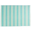 LunaLulinlk Teal + Polypropylene 1802G 5'3"x7' RUG - 4 of 4