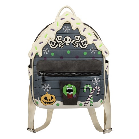 Disney Mickey Mouse Line Art Women's White & Gold Backpack