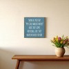 Slickblue Funny Parenting Quote Wood Wall Sign – Rustic 7x7 Home Decor for Moms and Dads, Multiple Color Options - 2 of 3