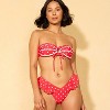 Women's Polka Dot Ruffle Low-Rise Ultra High Leg Extra Cheeky Bikini Bottom - Wild Fable™ - 3 of 4