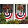 Briarwood Lane 4th of July Patriotic Bunting 48" X 24" (Set of 3 1x1 For 4th of July Bundle - 3 of 4