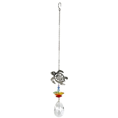 Woodstock Chimes Woodstock Rainbow Makers Collection, Crystal Fantasy, 4.5'' Turtle Crystal Suncatcher CFT - image 1 of 3