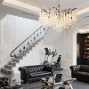 BAOURE Modern Black Tree Branch Chandelier 6-lights, 18.11in Linear Pendant Light Fixture for Dining Living Room Entryway Foyer Stairway Bedroom - 4 of 4