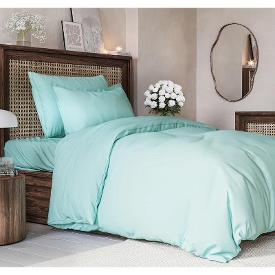 Luxury Soft Premium Duvet Cover Set - Zipper Closure & Matching Pillow Shams - CGK Linens