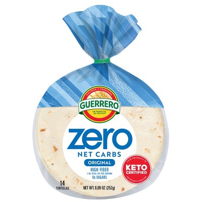 Guerrero Street Taco Size Zero Net Carbs Original Tortillas -14ct/8.89oz