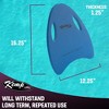 Kemp USA Contour Kick Board with Handles - Heavy-Duty Swimming Pool Accessory - Constructed Using Durable EVA Foam - (Royal Blue) - 4 of 4