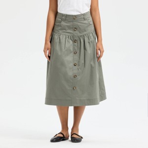 Women's High-Rise Button-Front Cargo Skirt - Universal Thread