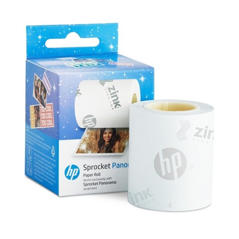 Hp Sprocket Panorama 16.4' (5 Meter) Zink Paper Roll, Sticky