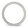 Black Bow Jewelry 5mm Stainless Steel Polished Domed Comfort Fit Band - 2 of 4