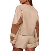 VICI Womens Ledger Faux Leather Moto Jacket - 3 of 4