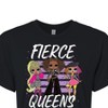 Women's - LOL Surprise! - Fierce Queens Cropped Graphic T-Shirt - 2 of 4