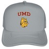 University Of Minnesota Duluth Primary Logo Foam Trucker Cap Grey Os - 2 of 4