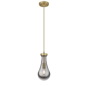 Owego - 1 Light Pendant In Art Deco Style-12.13 Inches Tall and 5.13 Inches Wide - 1 of 1