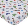 Disney Toy Story 4 - Blue, Green, Red 2 Piece Toddler Sheet Set with Fitted Crib Sheet and Pillowcase - 2 of 4