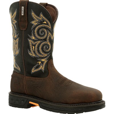 Men's Georgia Boot Carbo-Tec LT Steel Toe Waterproof Pull-On Work Boot