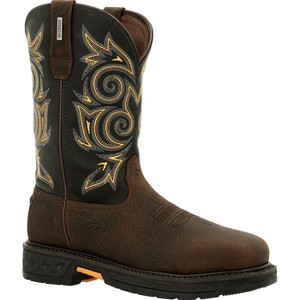 Men's Georgia Boot Carbo-Tec LT Steel Toe Waterproof Pull-On Work Boot - 1 of 4
