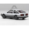 Toyota Sprinter Trueno (AE86) RHD White with Graphics "Initial D" (1998-2021) TV Series 1/64 Diecast Model Car by Autoart - 3 of 4