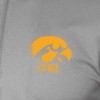 NCAA Iowa Hawkeyes Men's Gray 1/4 Zip Sweatshirt - 3 of 3