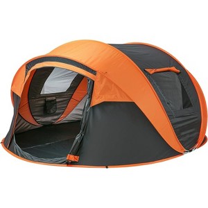 Boersma Camping Instant Pop Up Tent, 5/8 Person, Water Resistant Dome, Easy Setup for Camping Hiking and Outdoor, Portable with Carry Bag, 3 Season - 1 of 4