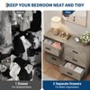 6-Drawer Chest of Drawers with Deep Drawers and Anti-Tip Device, Modern Dresser for Home, Office & Living Room - 2 of 4