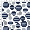 Monmouth University Stripes Premium Gift Wrap Wrapping Paper Roll 30x72 - 2 of 4